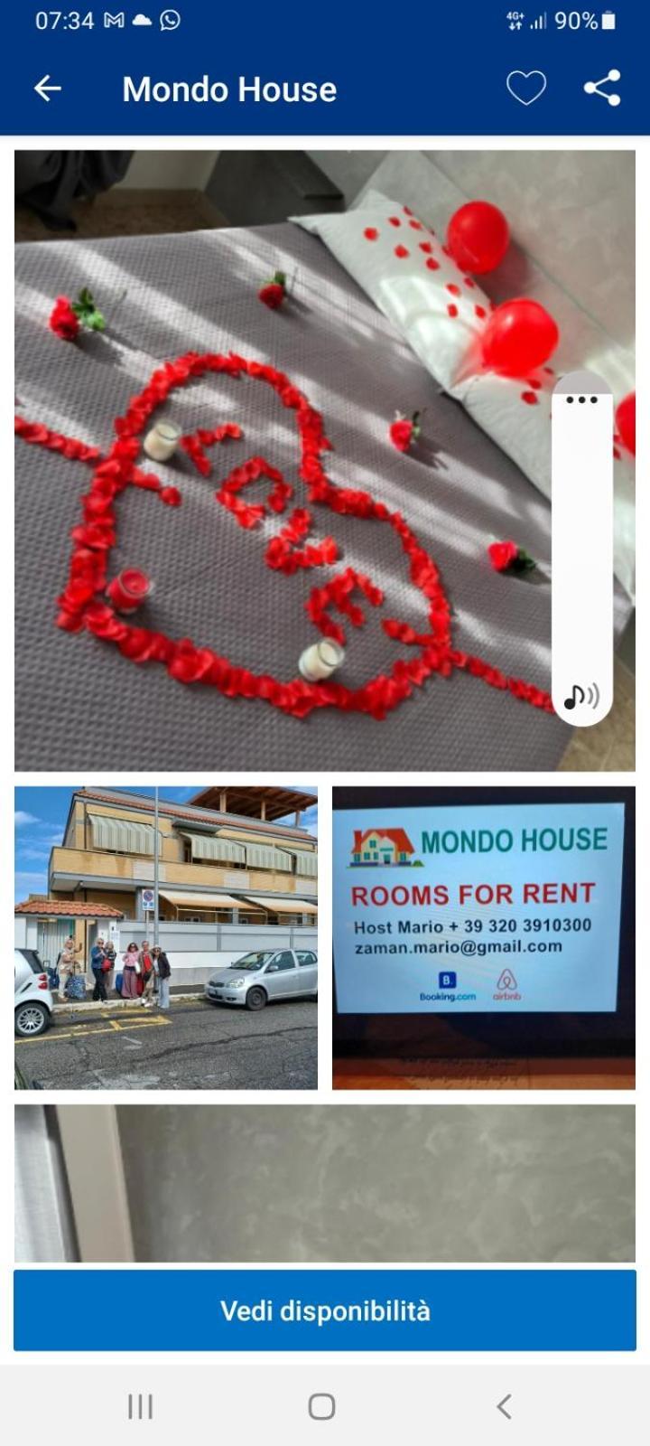 Mondo House Fiumicino Phòng bức ảnh
